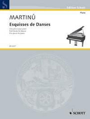 Bohuslav Martinu: Esquisses de Danses (Piano)