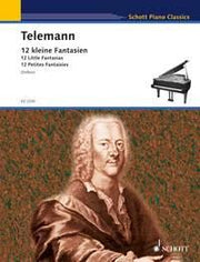 Georg Philipp Telemann: 12 kleine Fantasien (Piano)