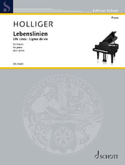Heinz Holliger: Lebenslinien (Piano)