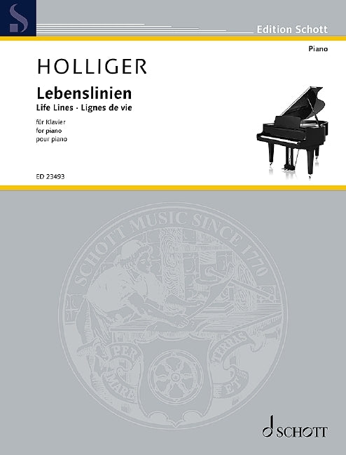 Heinz Holliger: Lebenslinien (Piano)