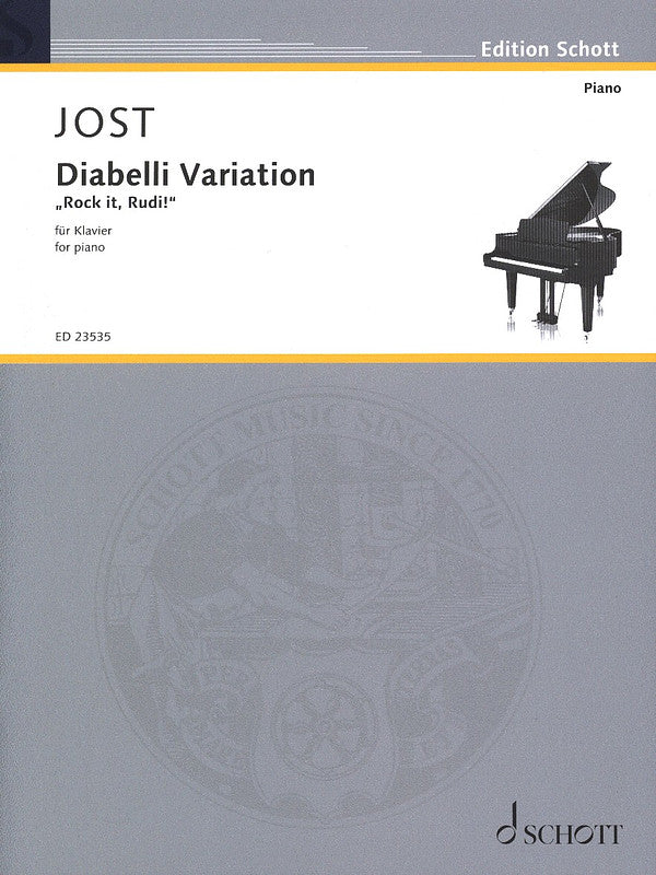 Christian Jost: Diabelli Variation "Rock it, Rudi!" (Piano)