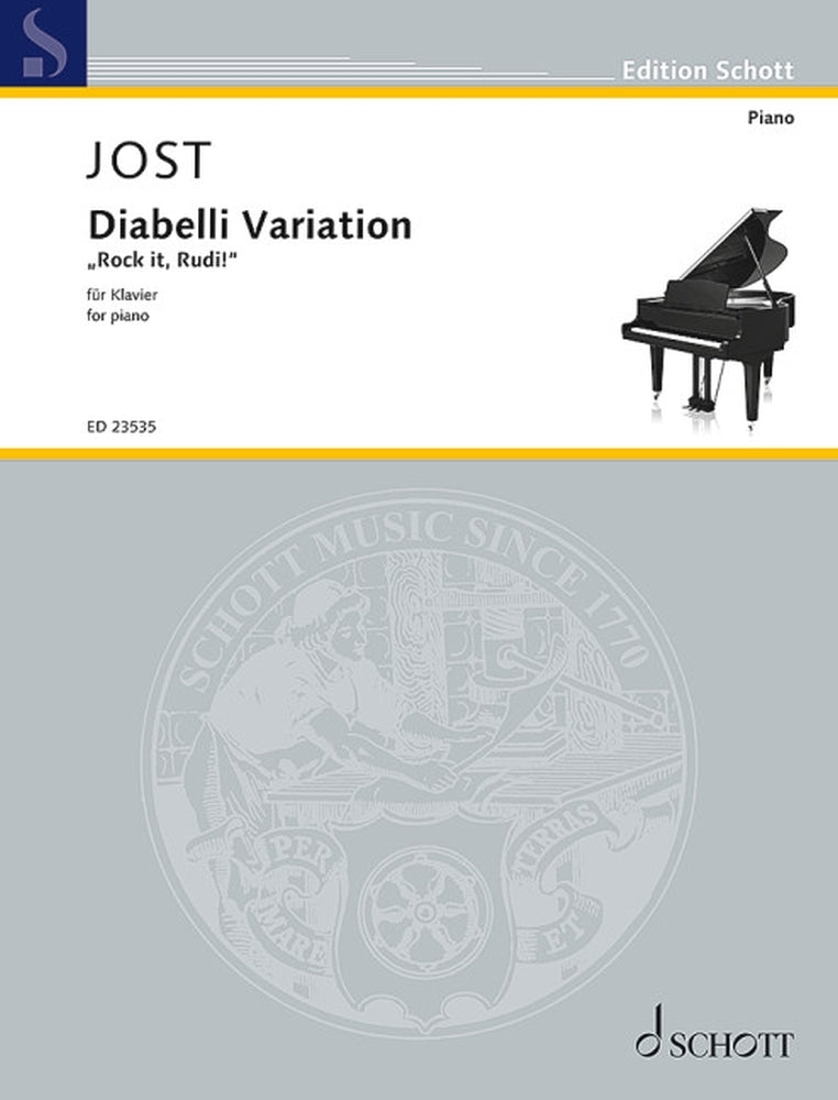 Christian Jost: Diabelli Variation "Rock it, Rudi!" (Piano) afbeelding 2