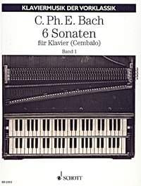 Johann Sebastian Bach: 6 Sonaten Band 1 (Piano)