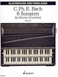 Johann Sebastian Bach: 6 Sonaten Band 2 (Piano)