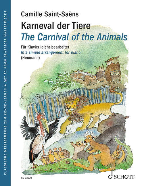 Camille Saint-Saëns: Karneval der Tiere (Piano)