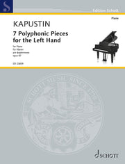 Nikolai Kapustin: 7 Polyphonic Pieces for the Left Hand op. 87 (Piano) afbeelding 2