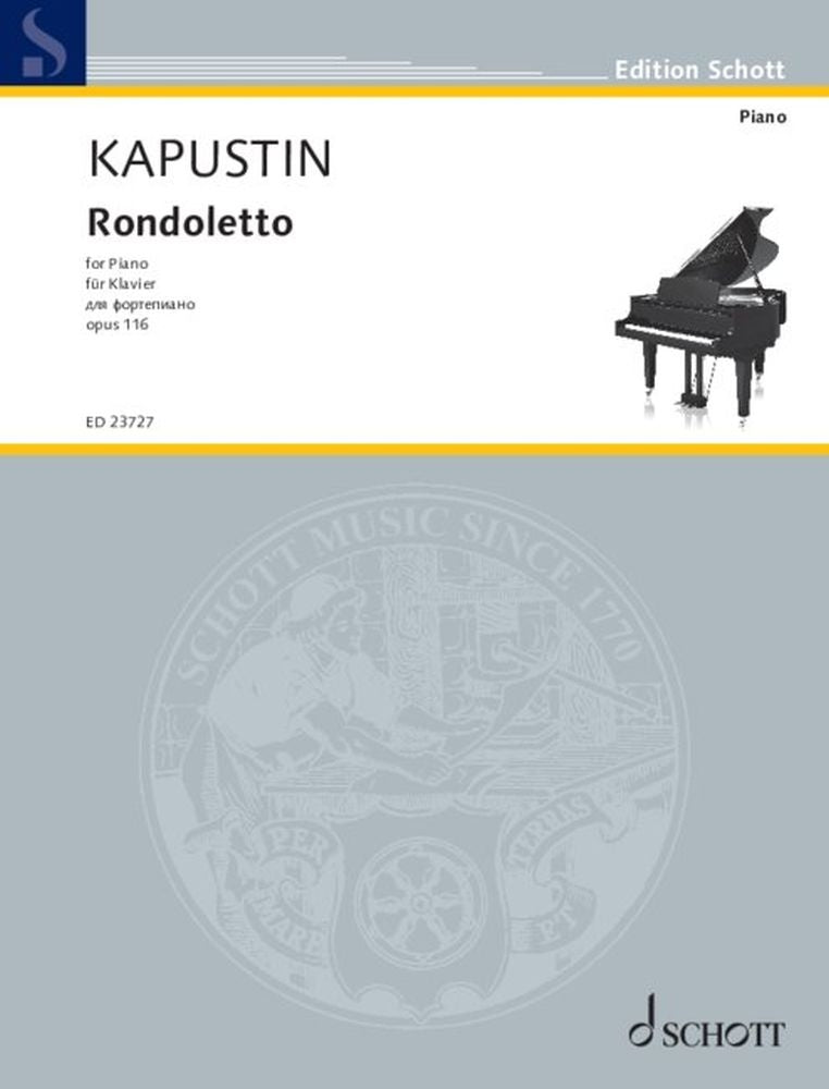 Nikolai Kapustin: Rondoletto op. 116 (Piano)