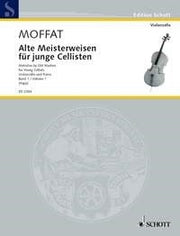 Alte Meisterweisen für junge Cellisten Band 1 (Cello, Piano)