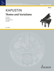 Nikolai Kapustin: Theme and Variations op. 80 (Piano)