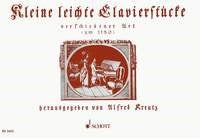 Kleine leichte Clavierstücke (Piano)