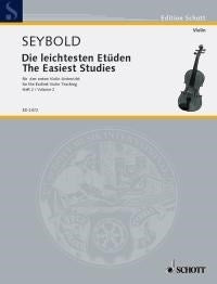 Seybold: Die leichtesten Etüden Band 2 (Viool)