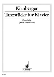 Johann Philipp Kirnberger: Tanzstücke (Piano)