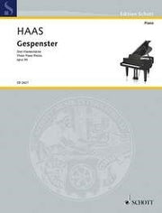 Josef Haas: Gespenster op. 34 (Piano)