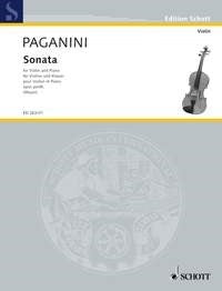 Paganini: Sonata op. posth. (Viool, Piano)