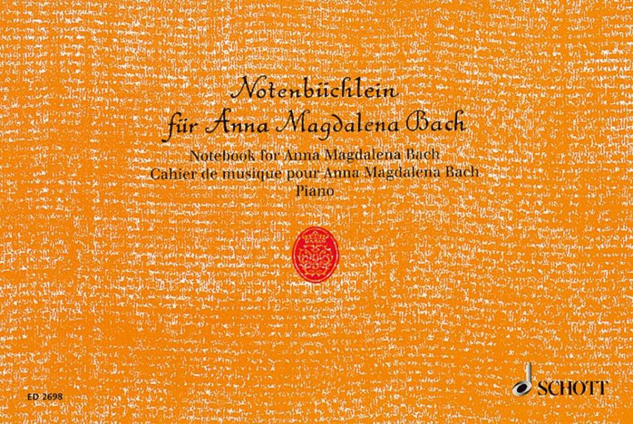 Johann Sebastian Bach: Notenbüchlein für Anna Magdalena Bach (Piano)