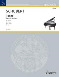 Franz Schubert: Tänze (Piano)