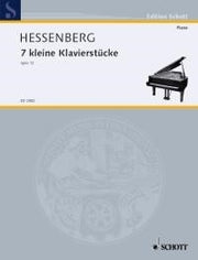 Kurt Hessenberg: 7 kleine Klavierstücke op. 12 (Piano)