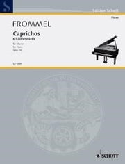 Gerhard Frommel: Caprichos op. 14 (Piano)
