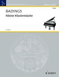 Henk Badings: Kleine Klavierstücke (Piano)