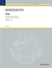 Paul Hindemith: Trio op. 34 (Strijktrio)
