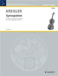 Fritz Kreisler: Syncopation (Pianotrio)