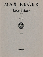 Max Reger: Lose Blätter op. 13 Band 1 (Piano)
