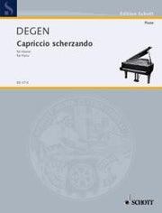 Helmut Degen: Capriccio scherzando (Piano)