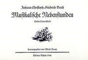 Johann Sebastian Bach: Musikalische Nebenstunden (Piano)