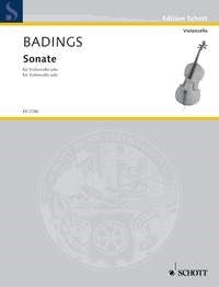 Henk Badings: Sonate (Cello)