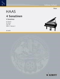 Josef Haas: 4 Sonatinen op. 94 Band 2 (Piano)