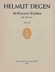 30 Konzertetüden Band 2 (Piano)