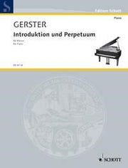 Ottmar Gerster: Introduktion und Perpetuum (Piano)