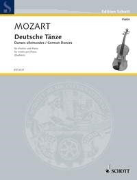 Mozart: Deutsche Tänze (Viool, Piano)