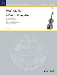 Paganini: 6 Duetti Fiorentini Band 2 (Viool, Piano)