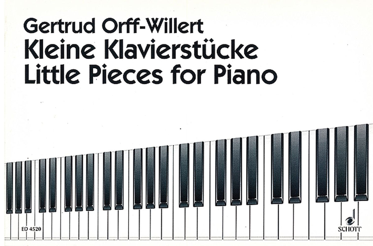 Carl Orff: Kleine Klavierstücke Heft 1 (Piano)