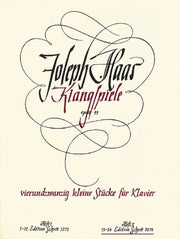 Josef Haas: Klangspiele op. 99 Band 2 (Piano)