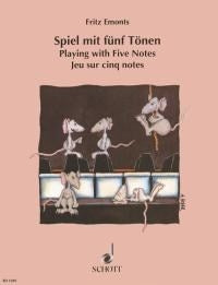 Fritz Emonts: Spiel mit fünf Tönen (Piano) afbeelding 2