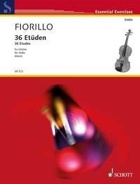 Fiorillo: 36 Etüden (Viool)