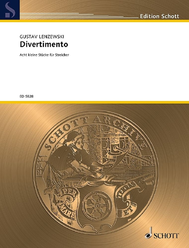 Gustav Lenzewski: Divertimento (Strijktrio)