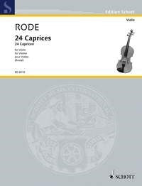 Rode: 24 Capricen (Viool)