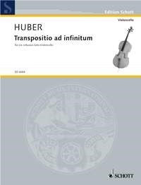Klaus Huber: Transpositio ad infinitum (Cello)