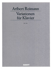 Aribert Reimann: Variationen (Piano)