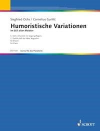 Cornelius Gurlitt_Siegfried Ochs: Humoristische Variationen im Stil alter Meister Heft 7 (Piano)
