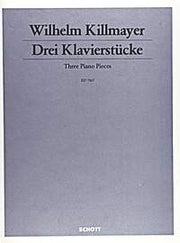 Wilhelm Killmayer: Drei Klavierstücke (Piano)