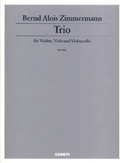 Bernd Alois Zimmermann: Trio (Strijktrio)
