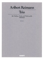 Aribert Reimann: Trio (Strijktrio)