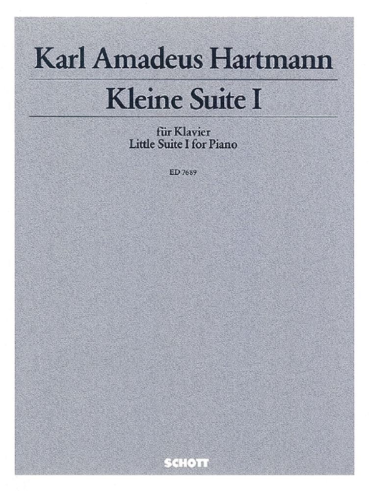 Karl Amadeus Hartmann: Kleine Suite I (Piano)