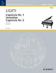György Ligeti: Capriccio Nr. 1 · Invention · Capriccio Nr. 2 (Piano)