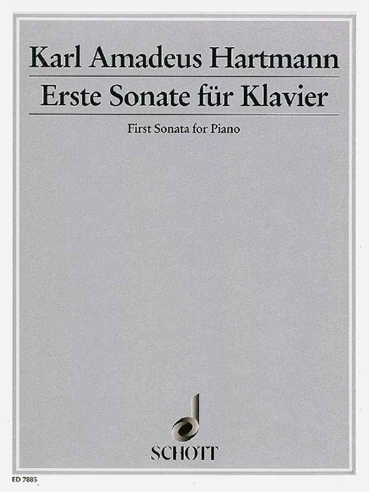 Karl Amadeus Hartmann: Erste Sonate für Klavier (Piano)