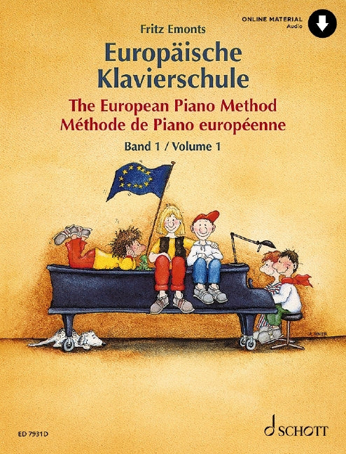 Fritz Emonts_Andrea Hoyer: Europäische Klavierschule Band 1 (Piano) afbeelding 2